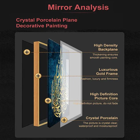 Elephant Crystal Painting- Set of 3